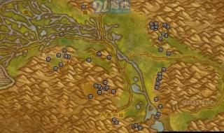 魔兽世界矿点分布图 魔兽世界矿点分布图