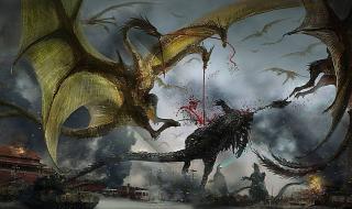 哥斯拉大战三头金龙